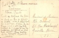 CPA La Suisse Normande La Roche d'Oetre surplombant le vide de 118m 