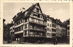 CPA Strasbourg Place du Marche aux Cochons de laif 