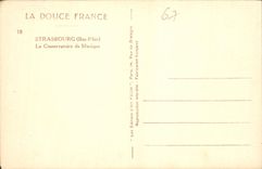 CPA Strasbourg Bas Rhin Le Conservatoire de Musique 