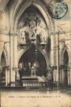CPA Caen Interieur de l'Eglise de la Maladrerie 