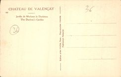 CPA Jardin de Madame la Duchesse Château de Valencay