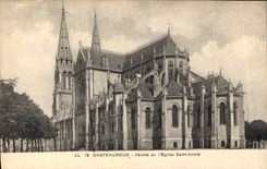 CPA Chateauroux Abside de l'Eglise Saint Andre 