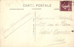 CPA Valencais Indre Le Chateau cote Nord Ouest 