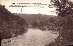 CPA Gargilesse Indre Le Noir Gouffre 