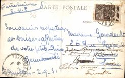 CPA Gargilesse Indre Le Noir Gouffre 