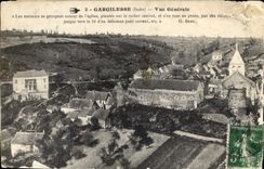 CPA Gargilesse Indre Vue Generale 