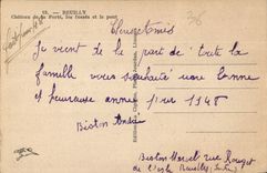 CPA Reuilly Chateau de la Ferte les fosses et le pont 