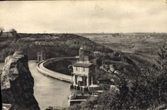 CPA Eguzon Vue sur la retenue 