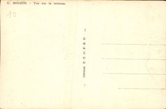 CPA Eguzon Vue sur la retenue 