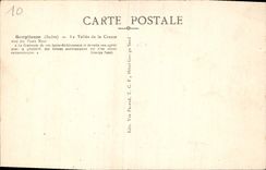 CPA Gargilesse Indre La Vallee de la Creuse vue du Pont Noir 