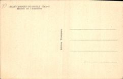 CPA Saint Benoit du Sault Indre Maison de l'Argentier 