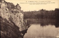 CPA Eguzon Indre La retenne de la Creuse 