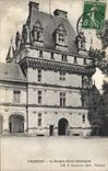 CPA Valencay Le Donjon Cour interieure 