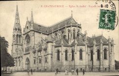 CPA Chateauroux Eglise St Andre Facade laterale 
