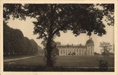CPA Chateau de Valencay Facade Ouest et Allee des Princes d'Espagne 