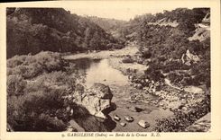 CPA Gargilesse Indre Bords de la Creusse 