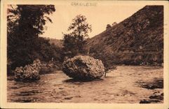 CPA Gargilesse Indre Rochers sur la Creuse 