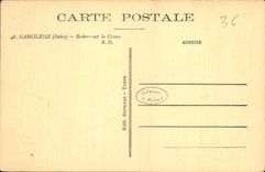 CPA Gargilesse Indre Rochers sur la Creuse 