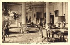 CPA Chateau de Valencay Grand Salon Empire 