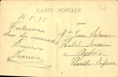 CPA Gargilesse Indre En aval du Pont Noir 