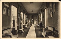 CPA Chateau de Valencay Galerie des Statues 