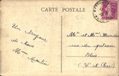 CPA Chateauroux Indre Le jardin public Entree 