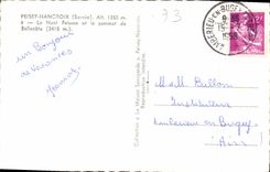 CPA Peisey Nancroix Savoie Le Nant Feisson et le sommet de Bellecote 