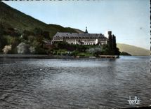 CPA Lac du Bourget Abbaye d'Hautecombe 