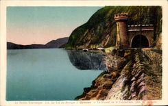 CPA Le Lac du Bourget Gresine Le Tunnel de la Colombiere 