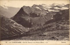 CPA La Tarentaise Col de l'Iseran et le Pelaou Blanc 