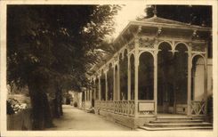 CPA Brides les Bains Avenue de la Source et le Promenoir 