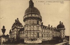 CPA Valencay Le Chateau Cote Nord Ouest 