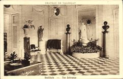 CPA Chateau de Valencay Vestibule 
