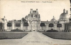 CPA Chateau de Valencay Indre Facade Principale 