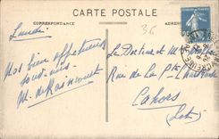 CPA Gargilesse La Creuse vue du Pont Noir 