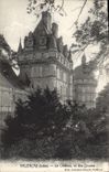 CPA Valencay Indre Le Chateau vu des Douves 