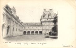 CPA Valencay Indre Chateau Cote des Jardins 