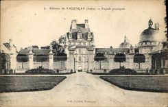 CPA Chateau de Valencay Indre Facade principale 