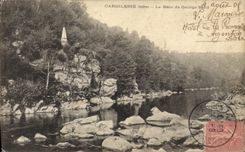 CPA Gargilesse Indre Le Bain de George Sand 