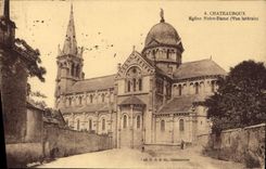 CPA Chateauroux Eglise Notre Dame Vue laterale 