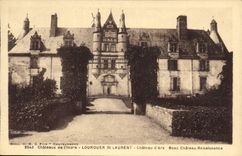 CPA Chateaux de l'Indre Lourouer St Laurent Chateau d'Ars 