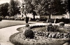 CPA Le Blanc Indre Le Square des Marronniers 