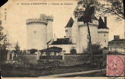 CPA Environs d'Argenton Chateau de Chabenet 