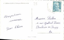 CPA Aix les Bains L'Abbaye d'Hautecombe 