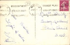 CPA Aix les Bains Le Nouveau Parc 