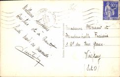 CPA Chateauroux Le Pont sur l'Indre et Chateau Raoul