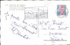 CPA Lourdes et les Pyrenees 