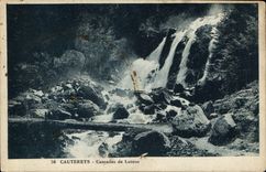 CPA Cauterets Cascades de Lutour 