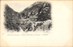 CPA Environs de Cauterets Route de Pierrefitte le Limacon 