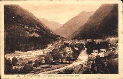CPA Cauterets Vue generale prise du Mamelon Vert 
